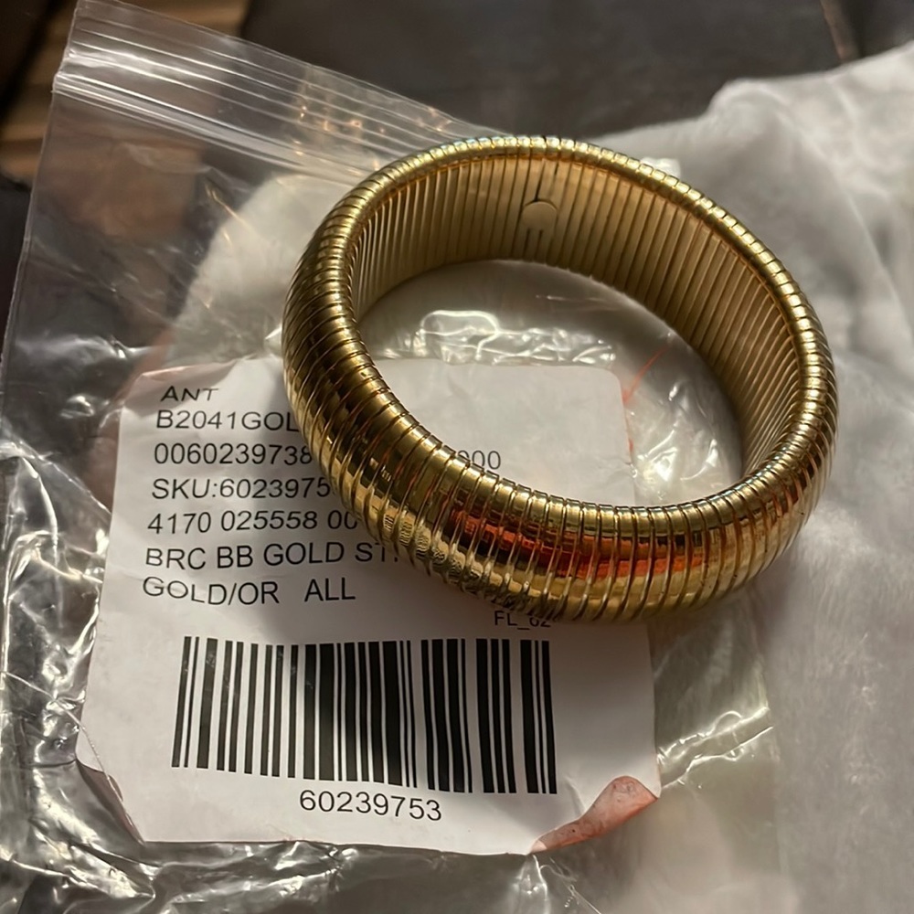 Anthropologie Gold Bangle